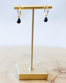 Hoop And Charm Earrings