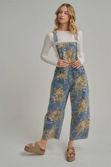 GOLDEN MEADOW DENIM OVERALLS