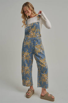 GOLDEN MEADOW DENIM OVERALLS