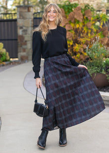 Blake Cinched-Sleeve Blouse