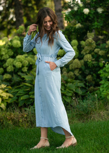 Hazel Chambray Dress