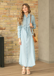 Hazel Chambray Dress
