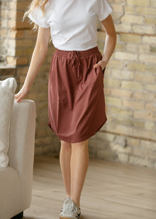 Kenedi Mulberry Athletic Skirt