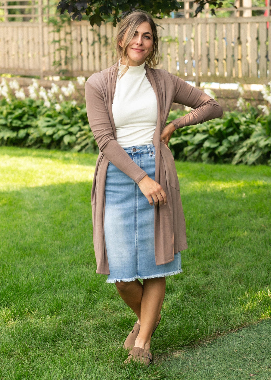 Kylin Open-Front Cardigan